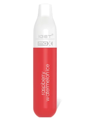 Raspberry Watermelon Ice 2200 Puffs Disposable Vape IGET Max