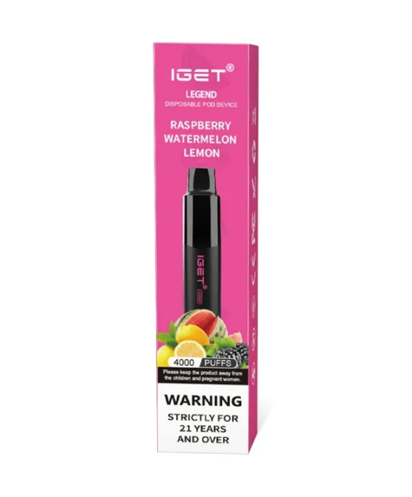 raspberry-watermelon-lemon-iget-legend-product-box_igjact_c_scalew_663.webp Raspberry Watermelon Lemon 4000 Puffs Disposable Vape