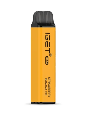 Strawberry Banana Ice 3500 Puffs Disposable Vape IGET Mega