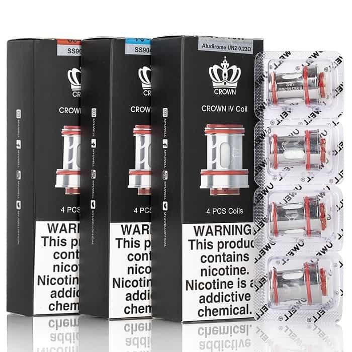 Replacement Coil for Uwell Crown IV Tank 4pcs