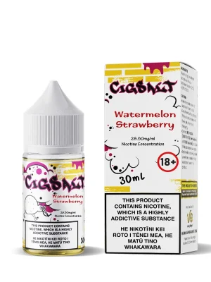 Watermelon Strawberry Nicotine Salt E-Liquid